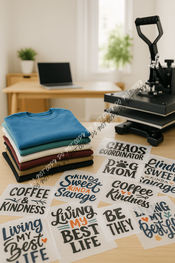 7 - Day T-Shirt Business Launch Guide + Pricing Calculator - We Print U Press DTF Transfers