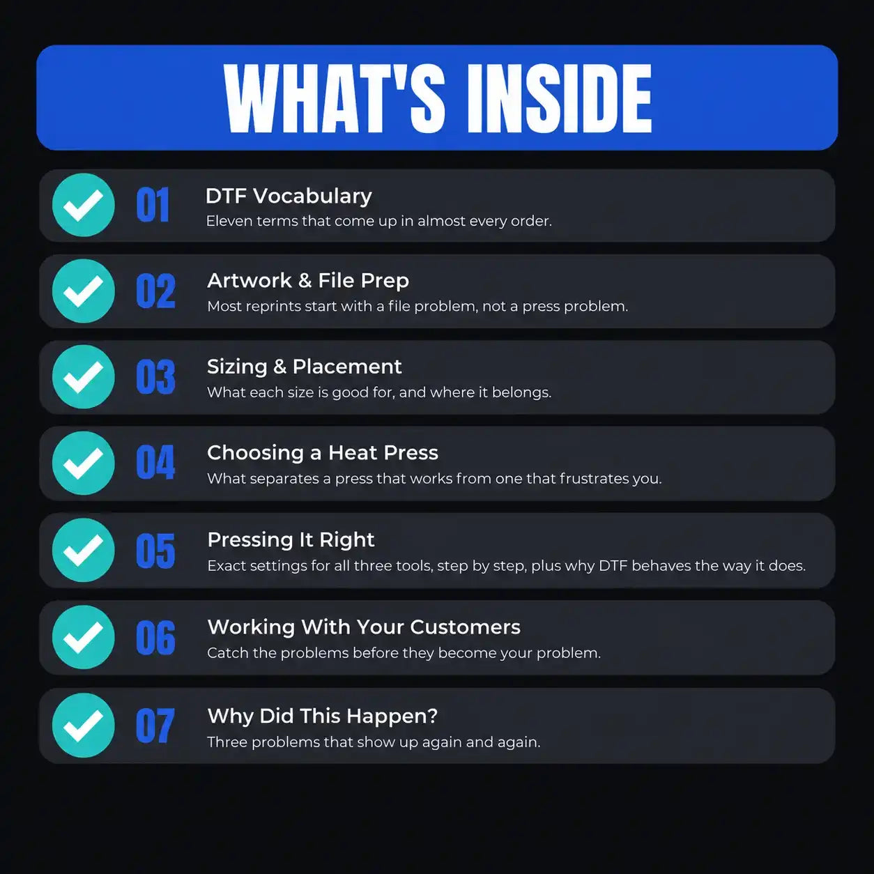 Press With Confidence: The DTF Transfer Handbook