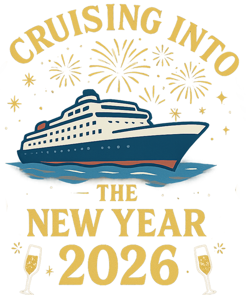 Cruising Into the New Year 2026 DTF Transfer