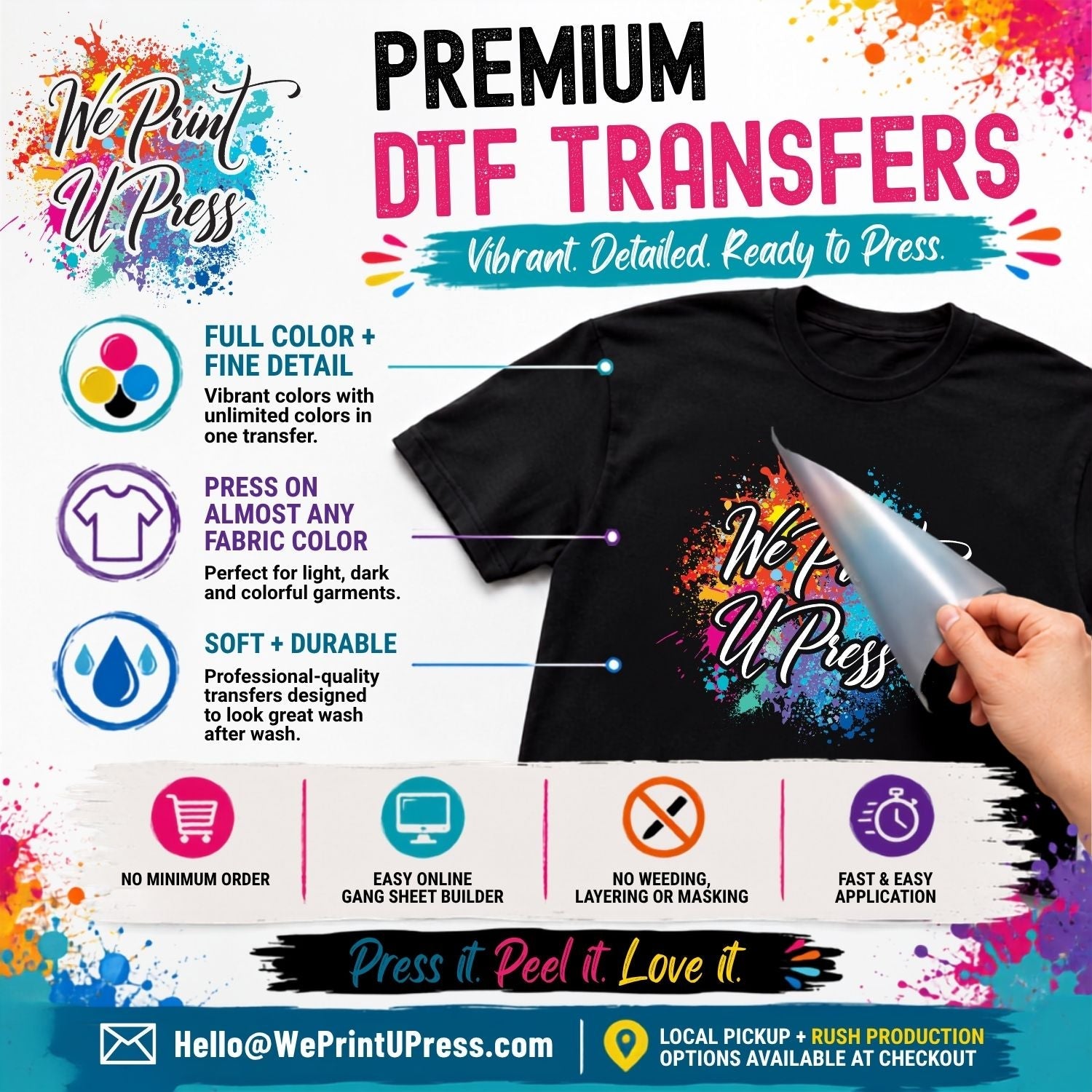 Premium DTF Transfers