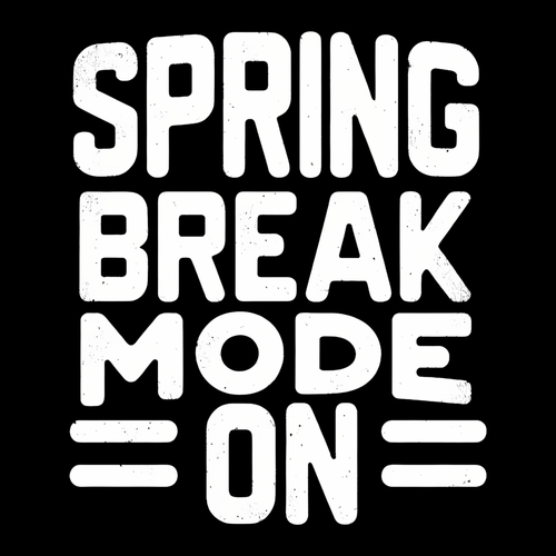 Spring Break Mode On DTF Transfer