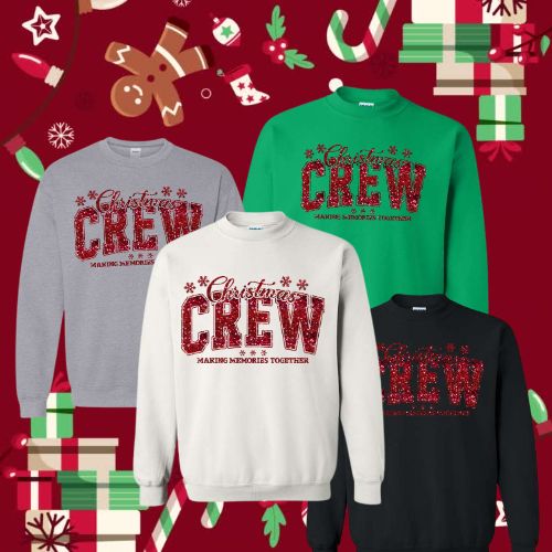 Christmas Crew Crewneck Sweatshirt