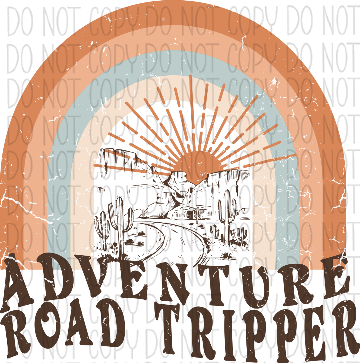 Adventure Road Tripper Vintage Dtf Transfer