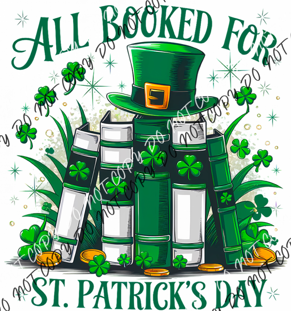 All Booked for St. Patrick’s Day DTF Transfer RTP DTF Transfers
