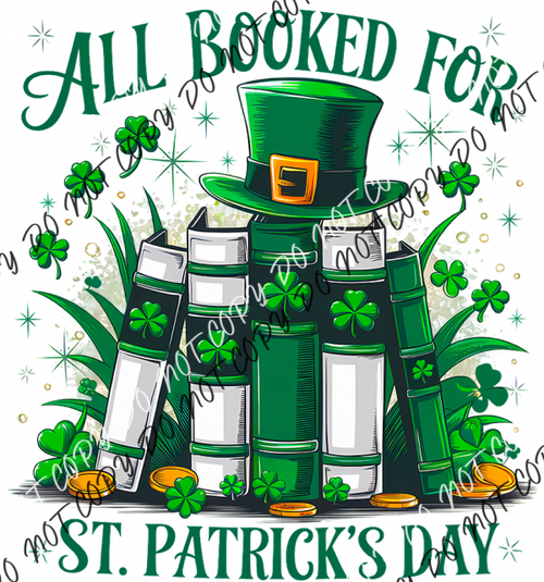 All Booked for St. Patrick’s Day DTF Transfer RTP DTF Transfers