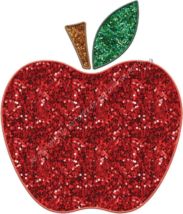 Apple faux sequin DTF Transfer RTP DTF Transfers