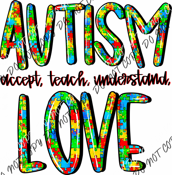 Autism Love Dtf Transfer Rtp Transfers