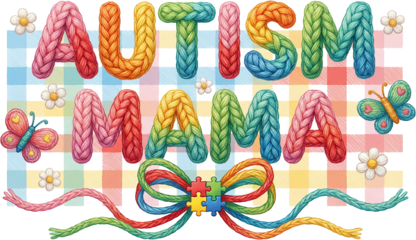 Autism Mama Faux Yarn DTF Transfer RTP DTF Transfers