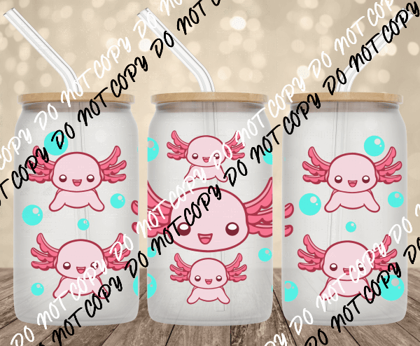 Axolotl DTF and UV Bundle - We Print U Press DTF Transfers