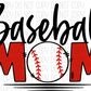 Baseball Mom Ball Dtf Transfer