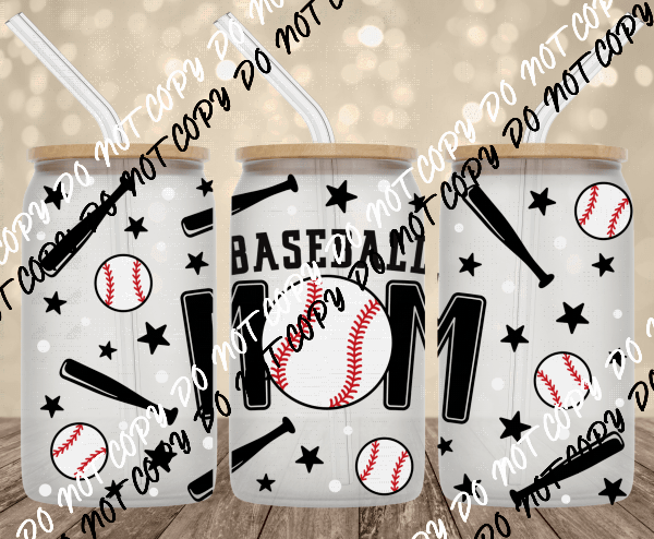 Baseball Mom DTF and UV Bundle - We Print U Press DTF Transfers