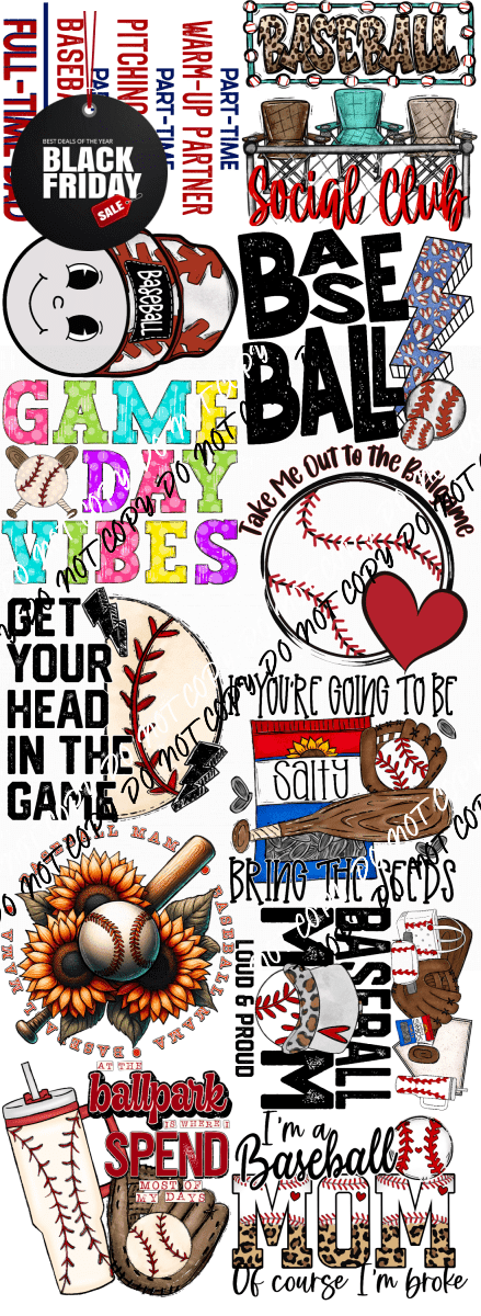 Baseball Premade Bundle 60