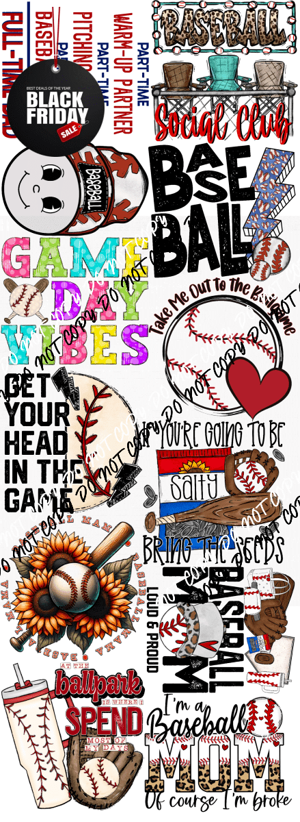 Baseball Premade Bundle 60