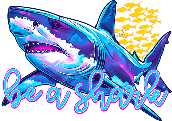 Be a Shark DTF Transfer RTP DTF Transfers