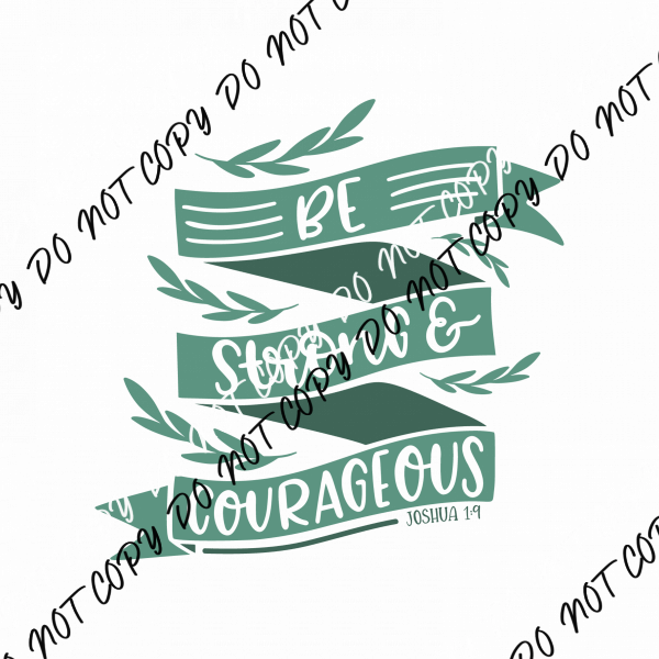 Be Strong DTF Transfer - We Print U Press DTF Transfers