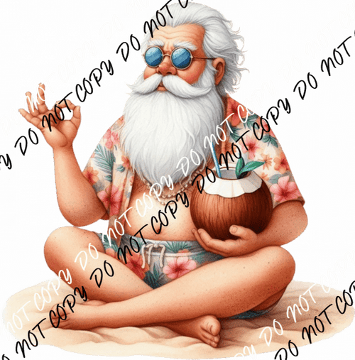 Beach Bum Vibes DTF Transfer - We Print U Press DTF Transfers