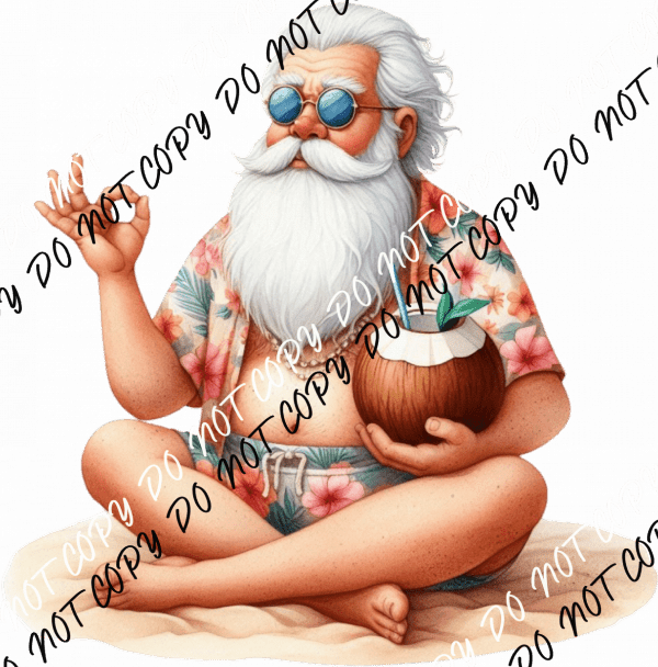 Beach Bum Vibes DTF Transfer - We Print U Press DTF Transfers