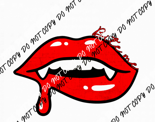 Bite Me Small Text DTF Transfer - We Print U Press DTF Transfers