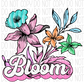Bloom Flower Dtf Transfer