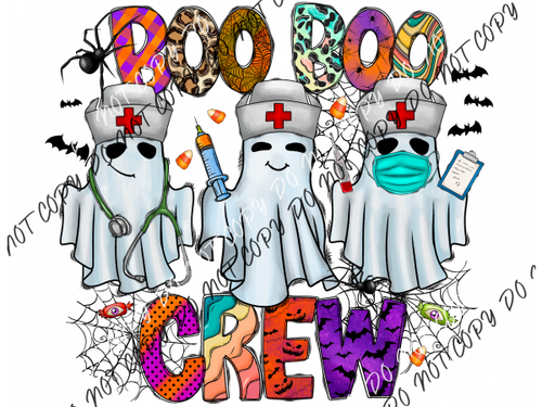 Boo Crew Dtf Transfer