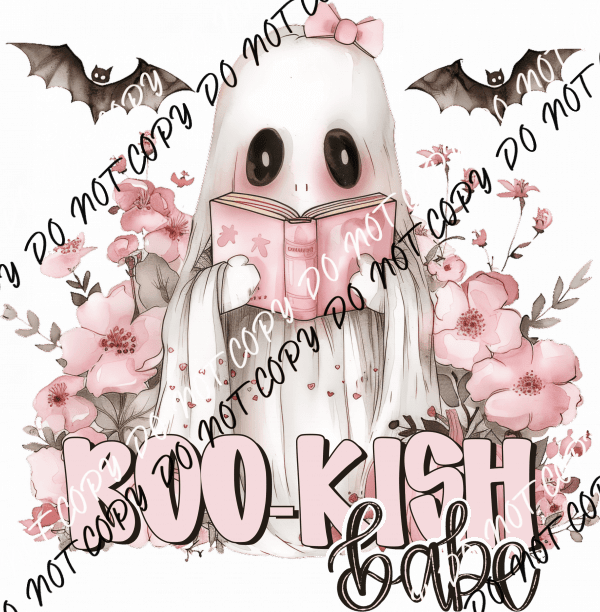 Boo - Kish Babe DTF Transfer - We Print U Press DTF Transfers