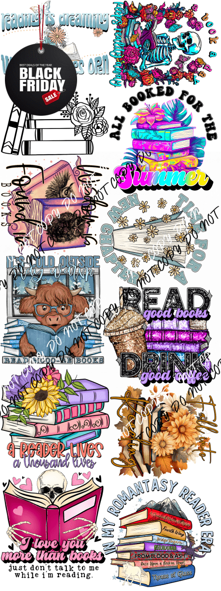 Book Reader Premade Bundle 60