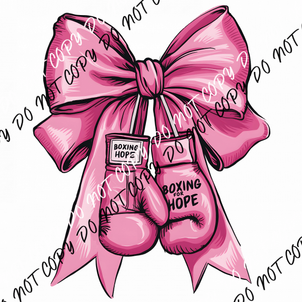 Boxing for Hope DTF Transfer - We Print U Press DTF Transfers