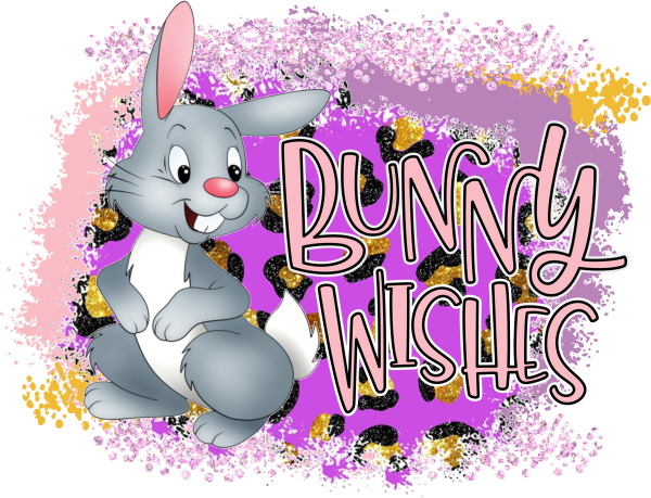 Bunny Wishes DTF Transfer RTP DTF Transfers