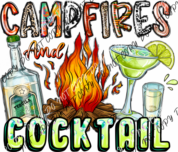 Campfires And Coctail Dtf Transfer Rtp Transfers