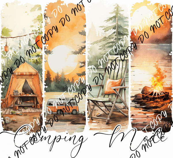 Camping Mode DTF Transfer - We Print U Press DTF Transfers