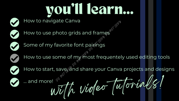 Canva Crash Course Download - We Print U Press DTF Transfers