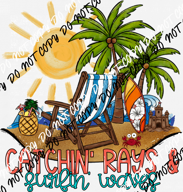 summer-skull-with-palm-trees-dtf-transfer