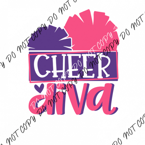 Cheer Diva Dtf Transfer