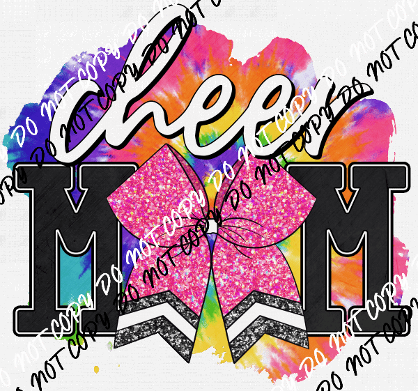 Cheer Mom DTF Transfer - We Print U Press DTF Transfers