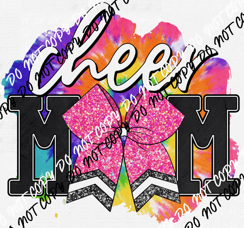 Cheer Mom DTF Transfer - We Print U Press DTF Transfers