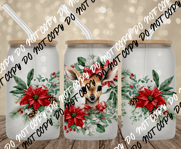 Christmas Deer DTF and UV Bundle - We Print U Press DTF Transfers