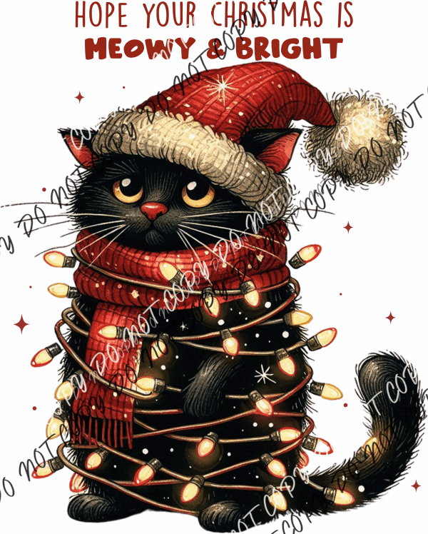 Christmas Mama DTF Transfer - We Print U Press DTF Transfers