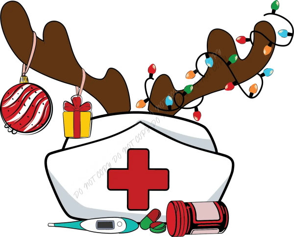 Christmas Medical Healthcare DTF Transfer - RTP DTF Transfer