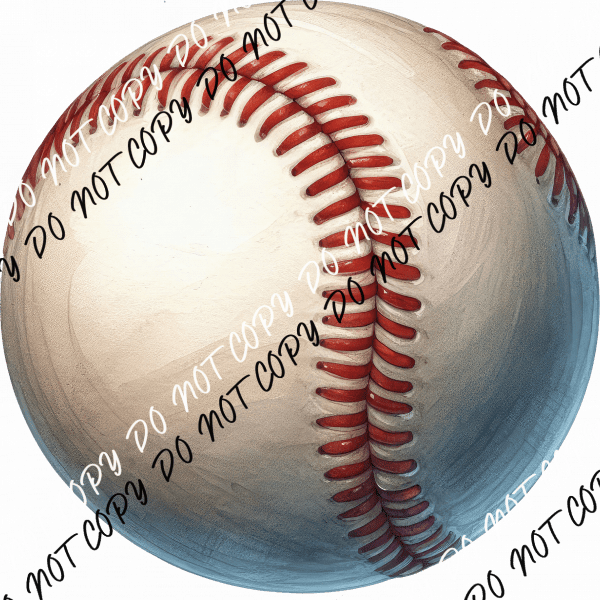 Classic Baseball DTF Transfer - We Print U Press DTF Transfers