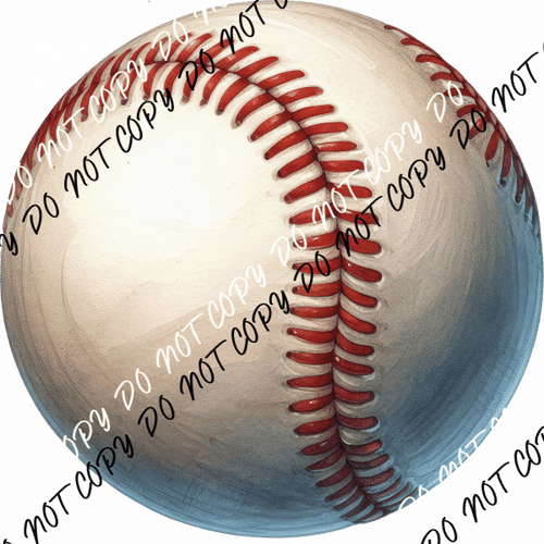 Classic Baseball DTF Transfer - We Print U Press DTF Transfers