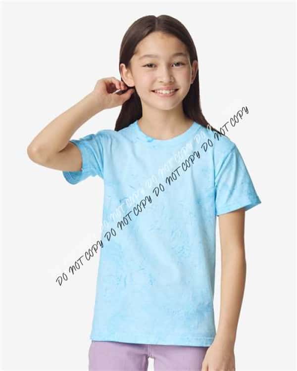 Colorblast Youth Heavyweight T-Shirt - We Print U Press DTF Transfers