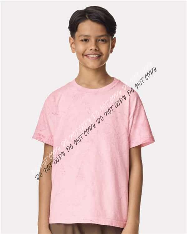 Colorblast Youth Heavyweight T-Shirt - We Print U Press DTF Transfers