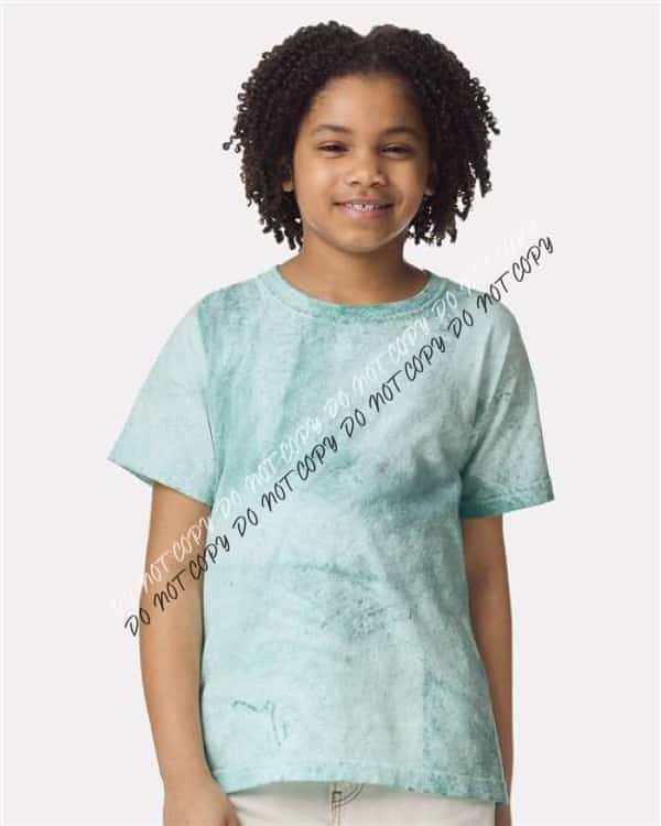Colorblast Youth Heavyweight T-Shirt - We Print U Press DTF Transfers