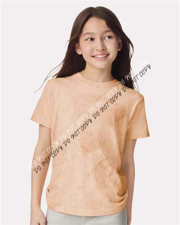 Colorblast Youth Heavyweight T-Shirt - We Print U Press DTF Transfers