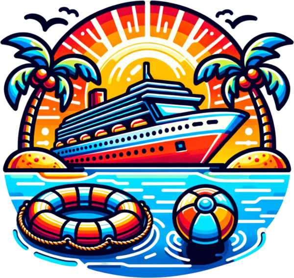 Colorful Cruise Sunset DTF Transfer - RTP DTF Transfer