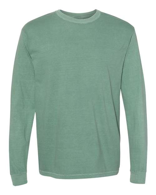 Comfort Colors Garment - Dyed Heavyweight Long Sleeve T-Shirts - We Print U Press DTF Transfers