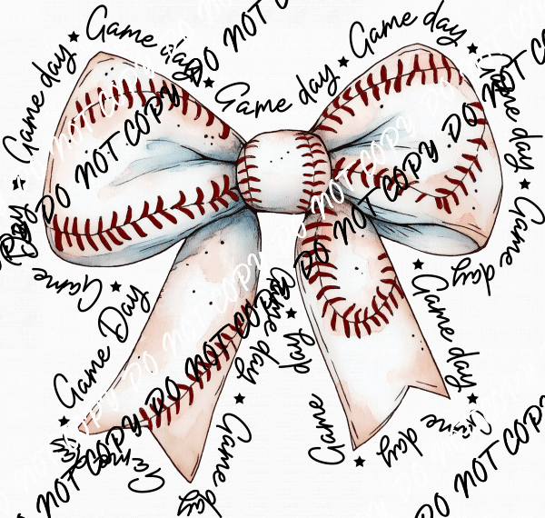 Coquette Baseball Game Day DTF Transfer - We Print U Press DTF Transfers