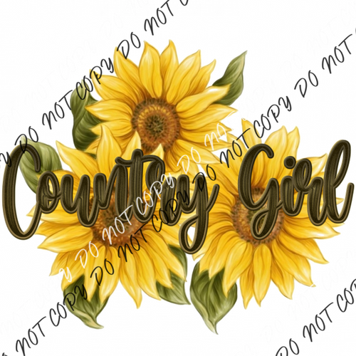 Country Girl Sunflower