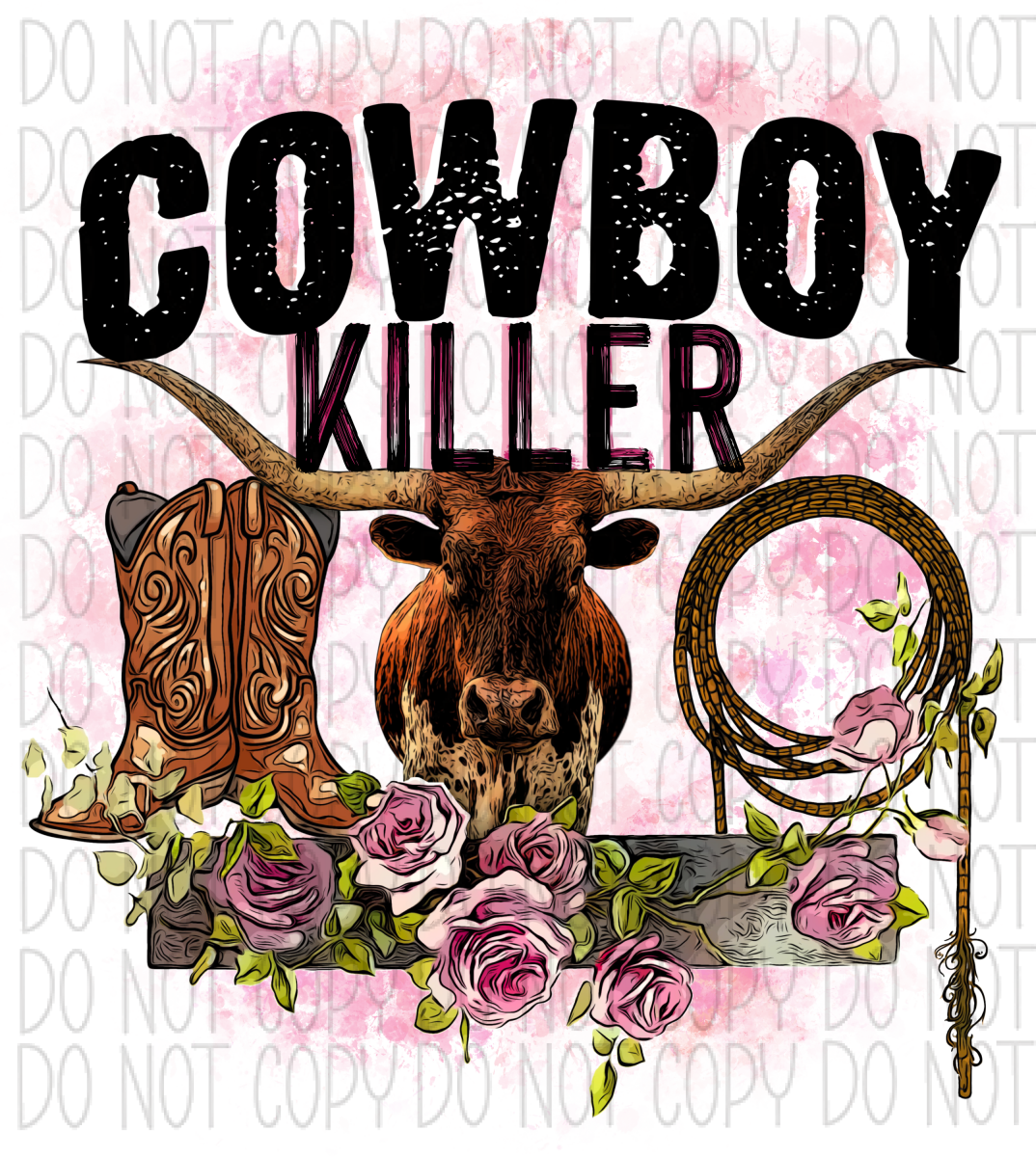 Cowboy Killer Dtf Transfer