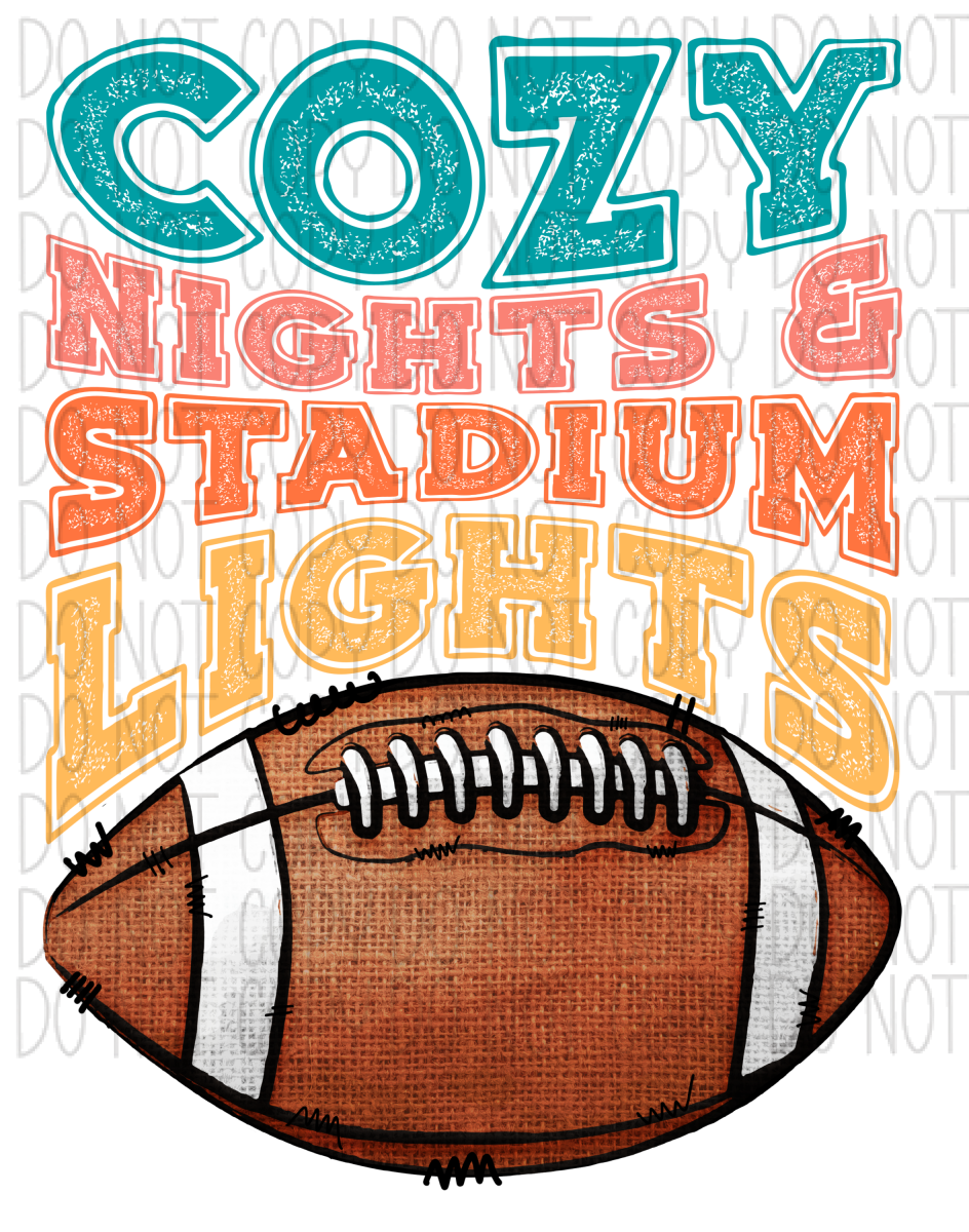 Cozy Nights And Stadium Lights Dtf Transfer